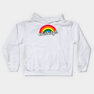 Edinburgh Pride Event Rainbow Kids Hoodie